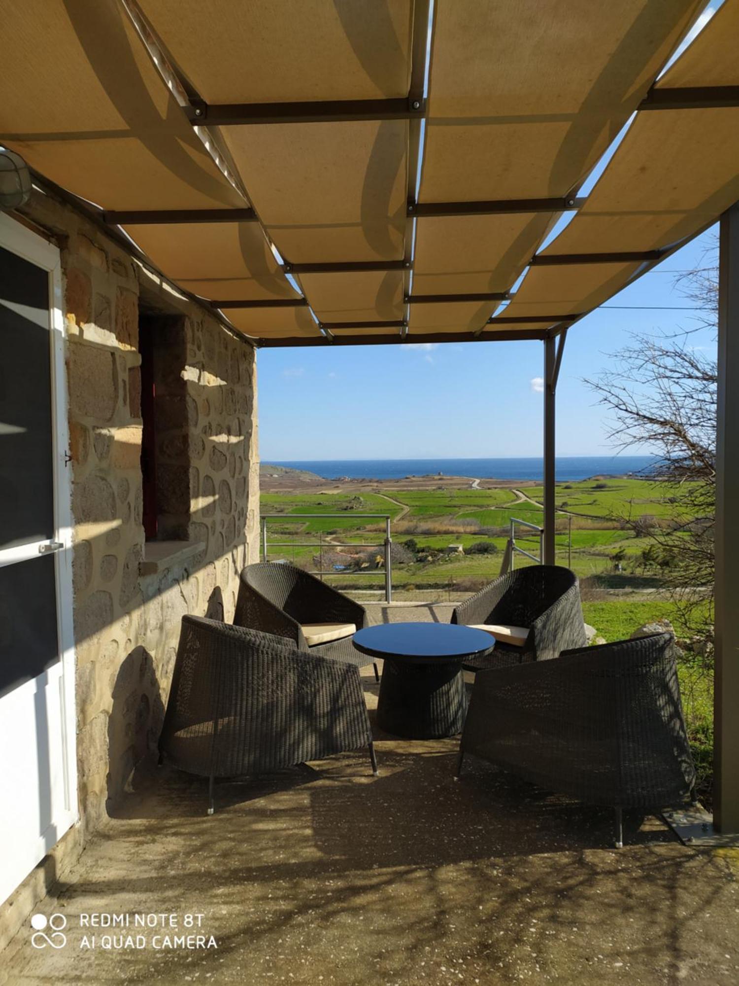 Cozy House With Amazing Sea View Lägenhet Kaminia  Exteriör bild
