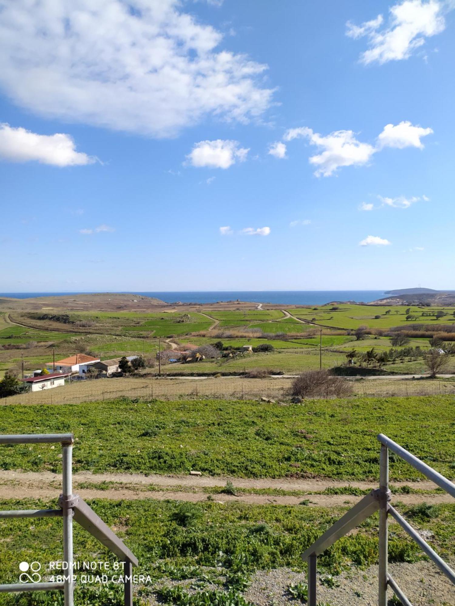 Cozy House With Amazing Sea View Lägenhet Kaminia  Exteriör bild